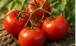 Tomatoes grown with NPKS Plus fertilizer